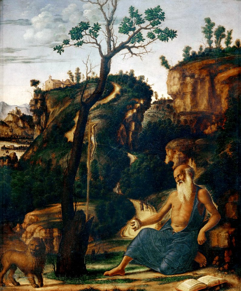 Cima da Conegliano, San Girolamo nel deserto, Pinacoteca di Brera