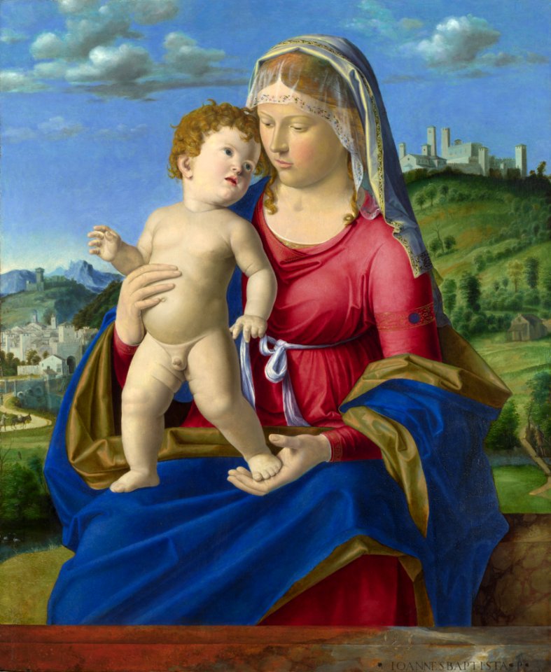 Cima da Conegliano, The Virgin and Child, 69.2 x 57.2 cm, NG London