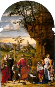 Cima da conegliano, adorazione dei pastori