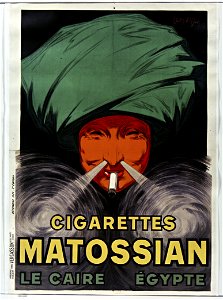 Cigarettes Matossian - Le Caire, Egypte