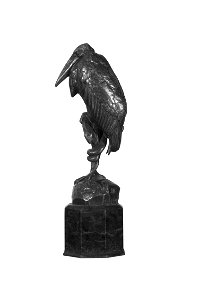 Cigogne et serpent - Antoine-Louis Barye