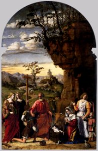 Cima da Conegliano - Adoration of the Shepherds - WGA04908. Free illustration for personal and commercial use.