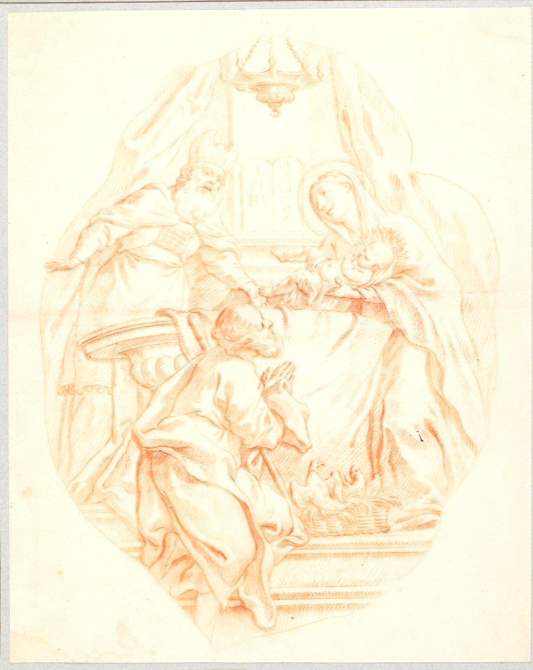 Cignani (Presentación de Jesús en el Templo)