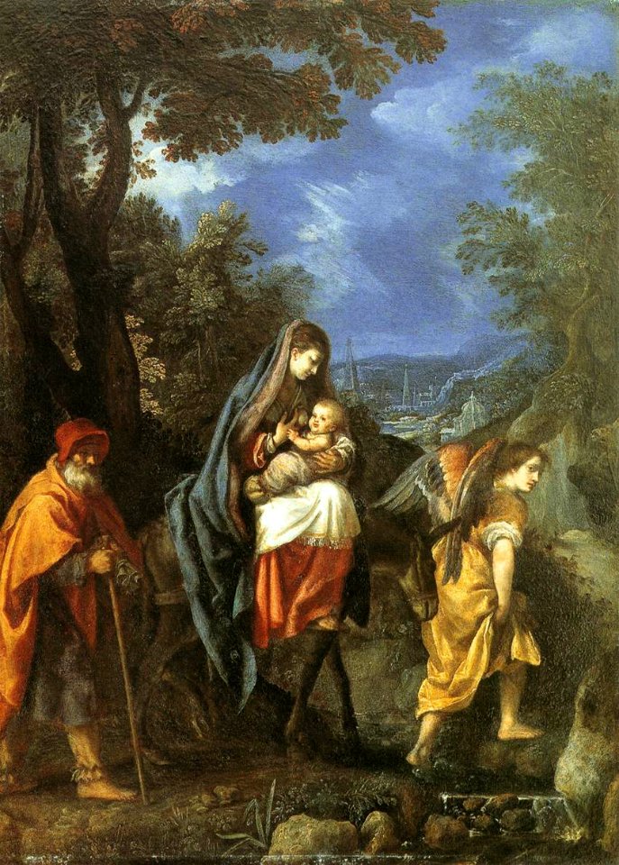 Cigoli, fuga in egitto