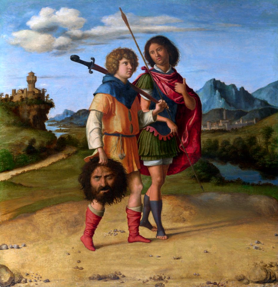 Giovanni Battista Cima da Conegliano - Davide e GionataFXD