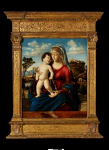 Cima da Conegliano - Madonna and Child in a Landscape - Google Art Project. Free illustration for personal and commercial use.