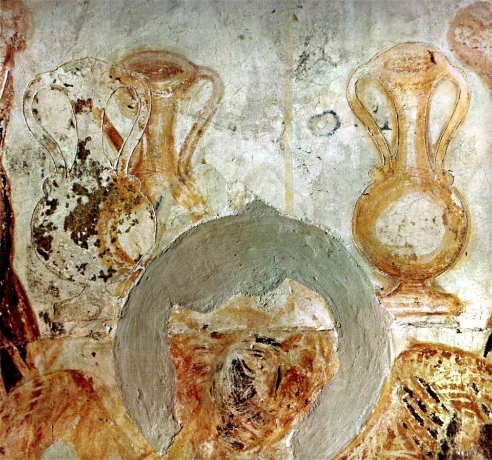 Cimabue, visione del trono, dettaglio 02