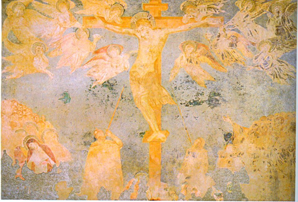 Cimabue, crocifissione del transetto destro