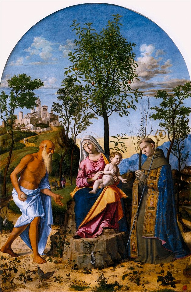 Cima da conegliano, madonna dell'arancio