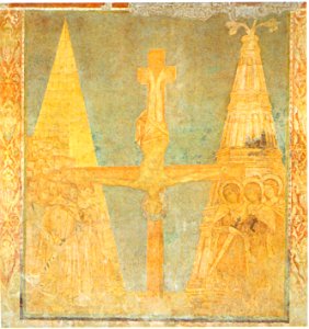 Cimabue, crocifissione di pietro
