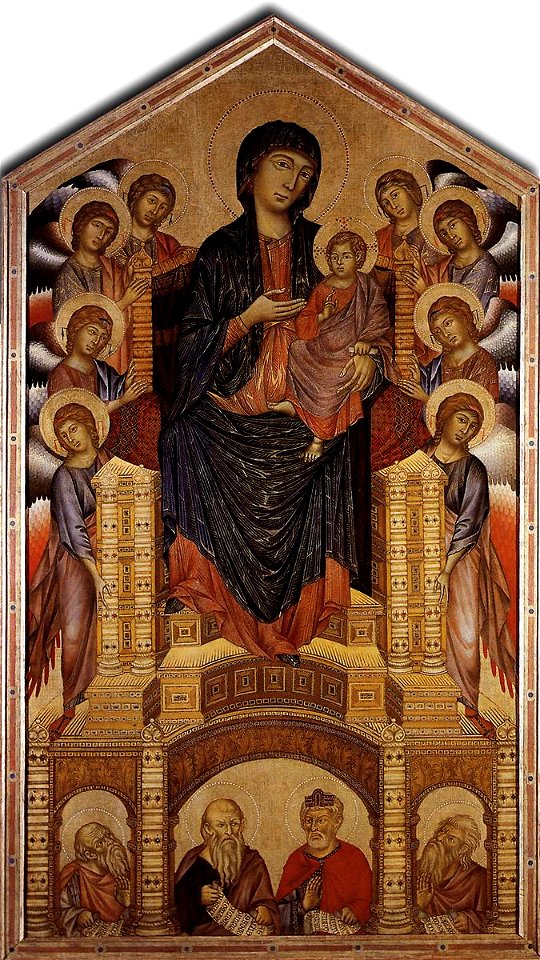 Cimabue - The Madonna in Majesty (Maestà) - WGA04932
