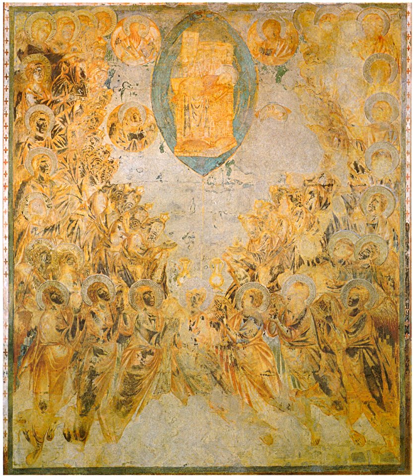 Cimabue, visione del trono