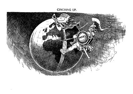 Cinching up. - Luther D. Bradley