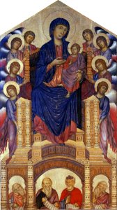 Cimabue - Maestà di Santa Trinita - Google Art ProjectFXD