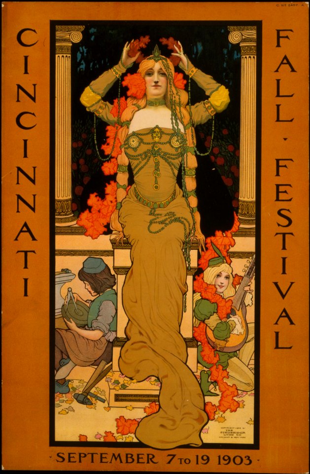 Cincinnati Fall Festival, September 7 to 19, 1903 ad - LCCN2002706758 (cropped)