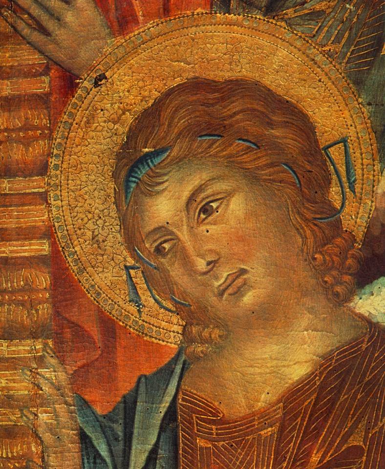 Cimabue - The Madonna in Majesty (detail) - WGA04934