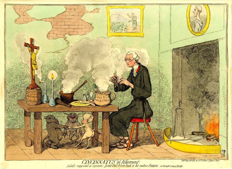 Cincinnatus in retirement. (BM 1851,0901.95)