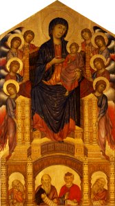 Cimabue - Maestà di Santa Trinita - Google Art Project