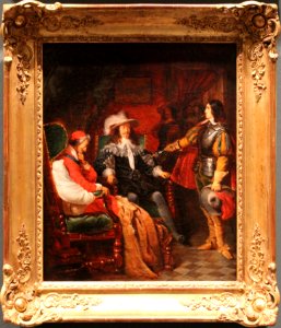 Cinq-Mars rendant son épée à Louis XIII - Claudius Jacquand - MBA Lyon 2014