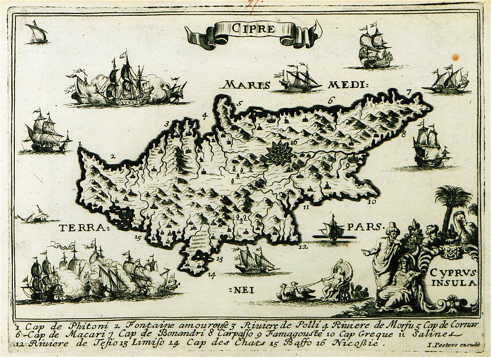 Cipre - Peeters Jacob - 1690