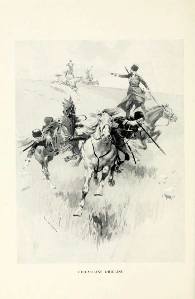 Circassians Drilling, c. 1913