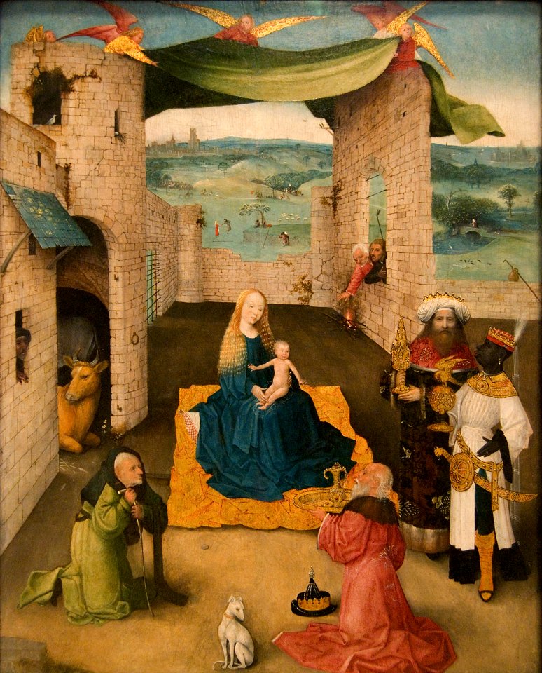 Circle of Jheronimus Bosch Adoration of the Magi (New York)
