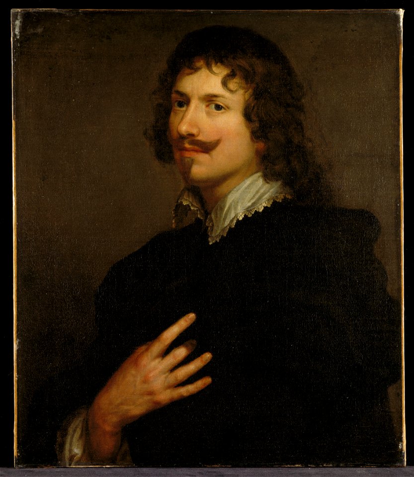 Circle of Anthony van Dyck; attributed to Adriaan Hanneman - Portrait of Adriaen Hanneman (1601-1671) - 61.1 - Minneapolis Institute of Arts
