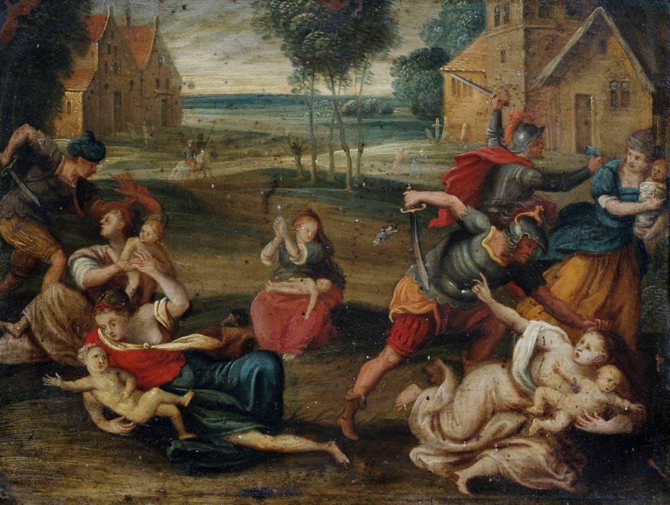 Circle of Frans II Francken Massacre of the Innocents
