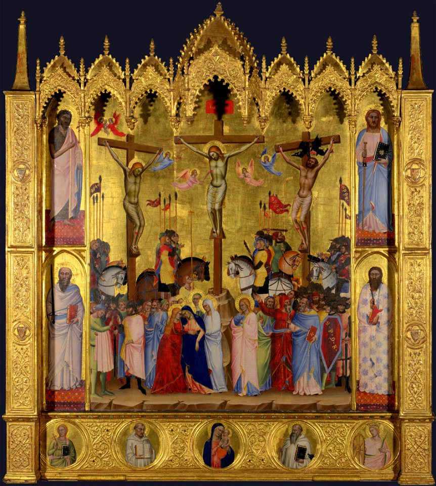Cione, Jacopo di - Crucifixion - National Gallery