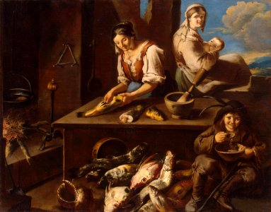Cipper Scene in the kitchen