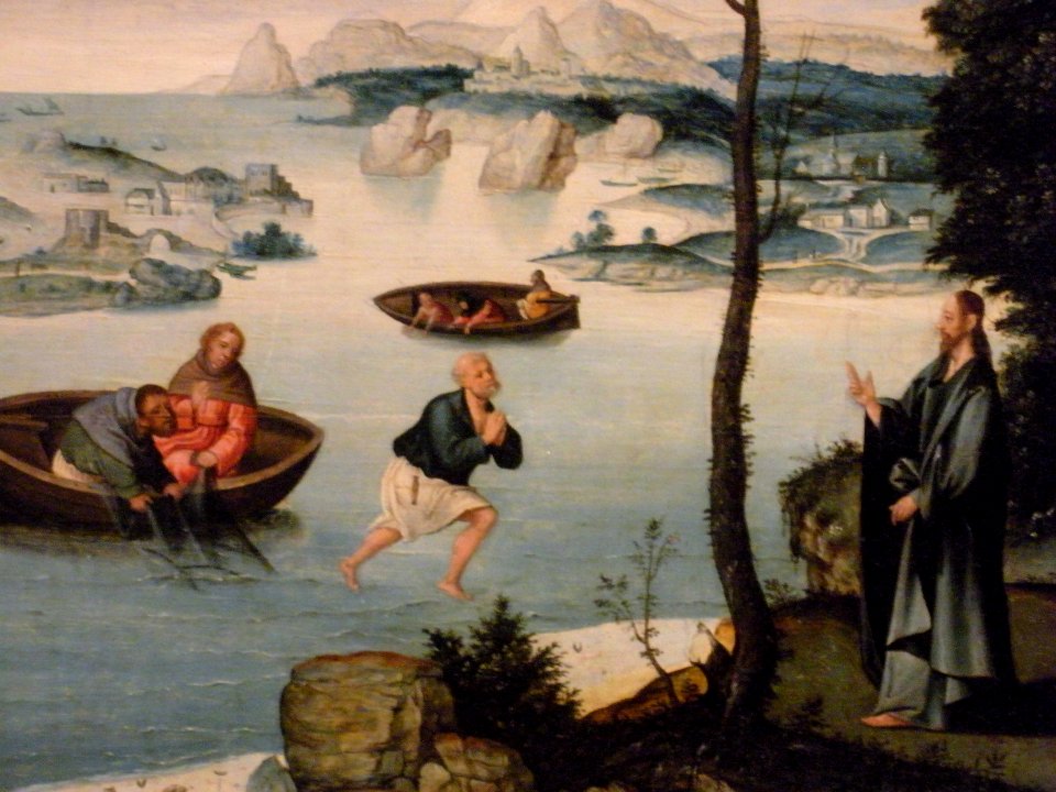 Circle of Joachim Patinir - Christ Appearing to his Disciples on the Sea of Tiberias