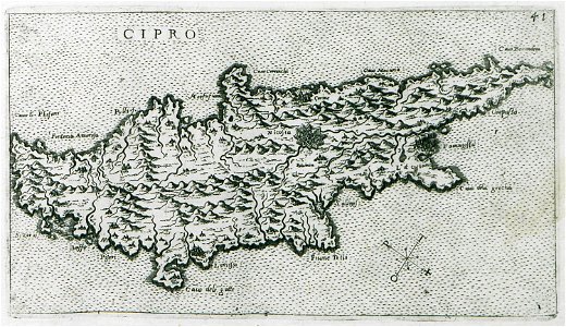 Cipro - Rosaccio Giuseppe - 1598