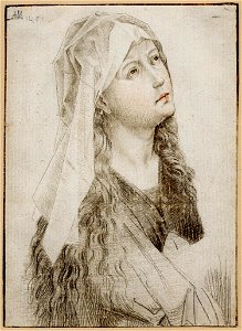 Circle-School of Rogier van der Weyden - The Virgin in Adoration, Pp,1.17, 1452-1470