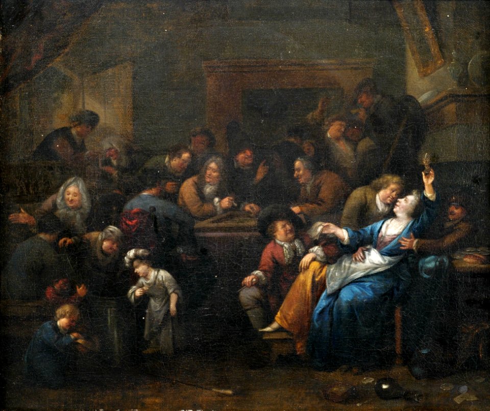Circle of Richard Brakenburgh In the tavern