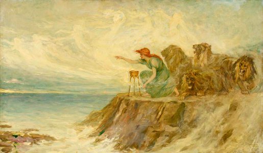 Circe-Frederick Stuart Church-1910.9.4 1a Smithsonian American Art Museum