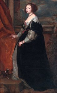 Circle of Anthony van Dyck Portrait of Beatrice Cusance