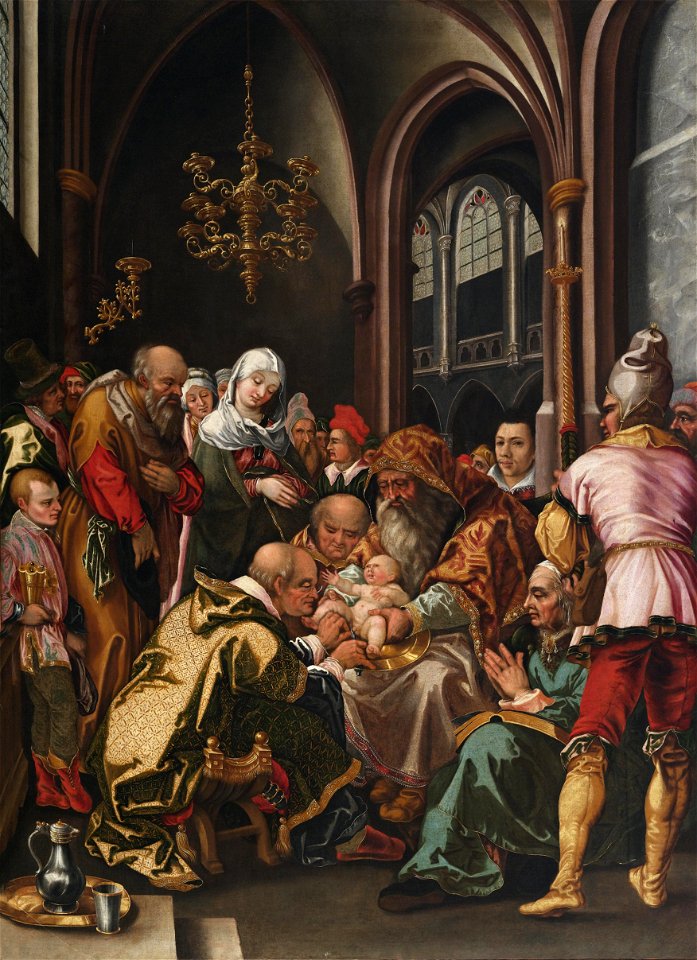Circumcision of Christ Flemish 17c
