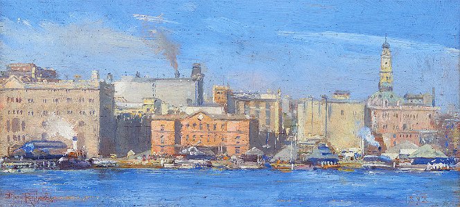Circular Quay, Tom Roberts
