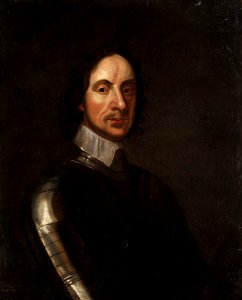 Circle of Hanneman Portrait of Oliver Cromwell