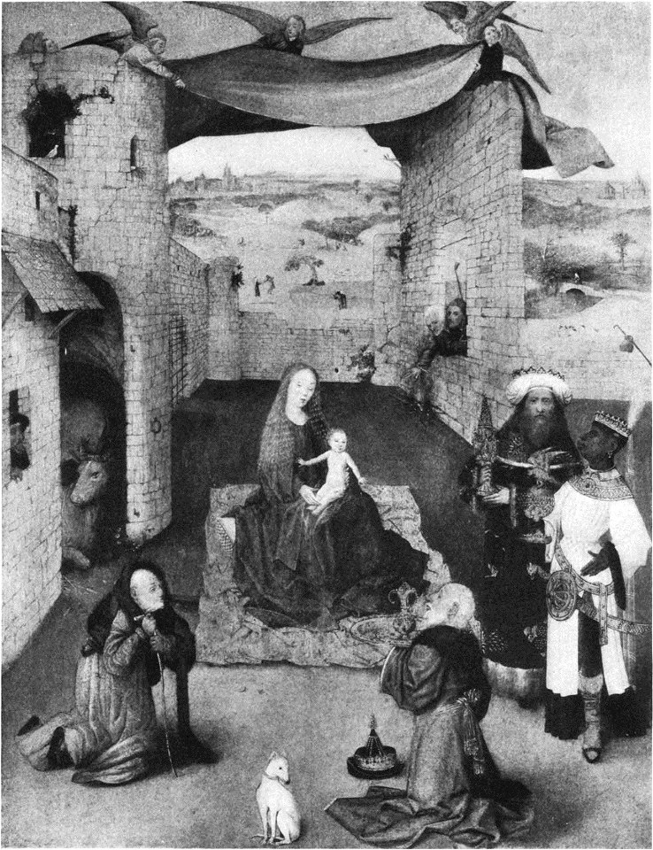 Circle of Jheronimus Bosch 004 black and white version 01