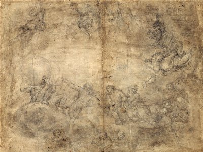 Ciro Ferri - Apollo Instructs the Young Prince - Google Art Project