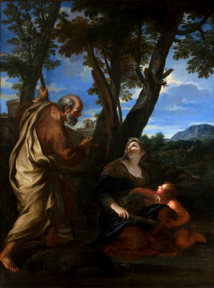 Ciro Ferri (1634-1689) - Elijah and the Widow of Serepta (Zarephath) - 108845 - National Trust