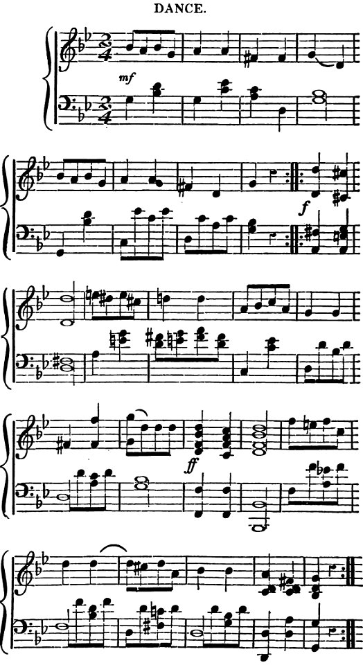 Cirrcassian Melodies. Dance. Edmund Spencer. Travels in Circassia, Krim-Tartary &c. 1838. P.340