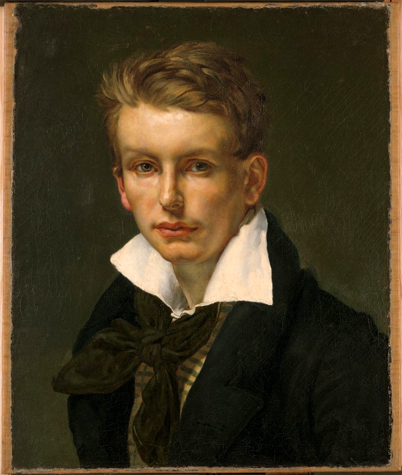Circle of Théodore Géricault - Portrait of a Young Man, c. 1822-1823