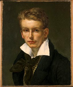 Circle of Théodore Géricault - Portrait of a Young Man, c. 1822-1823