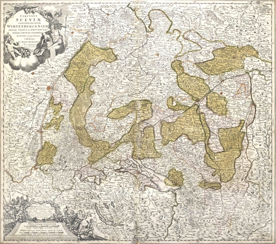 Circulus Sueviae Homann after1729
