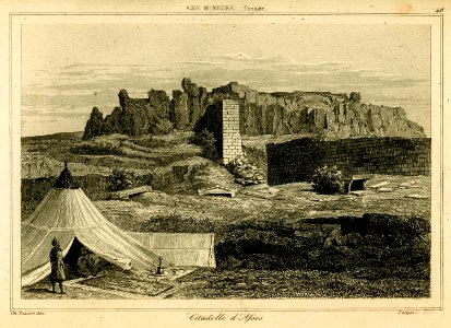 Citadelle d'Assos - Texier Charles Félix Marie - 1882