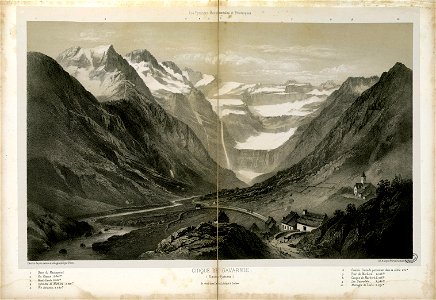Cirque de Gavarnie (Hautes-Pyrénées) - Fonds Ancely - B315556101 A GORSE 3 023