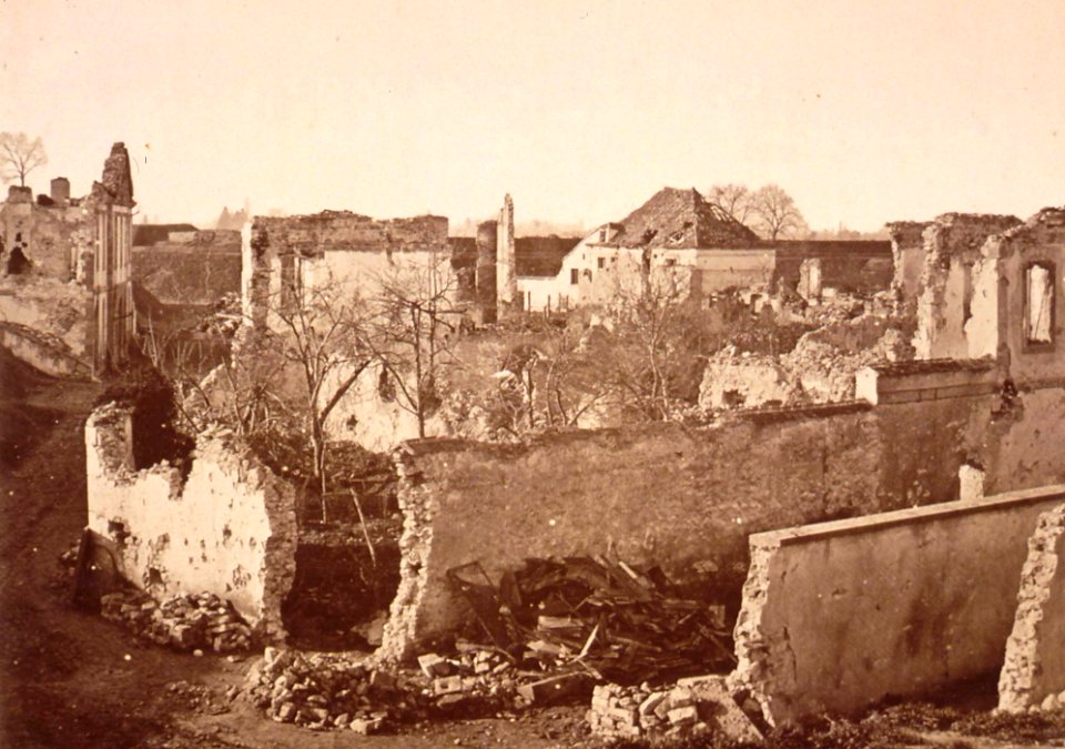 Citadelle de Strasbourg porte de secours (1870)