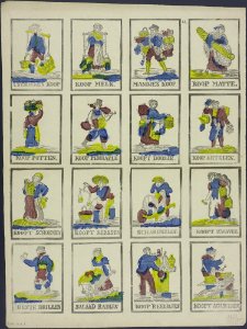 Citroenen koop. Koop melk. Mandjes koop. Koop matte-Catchpenny print-Borms 0777
